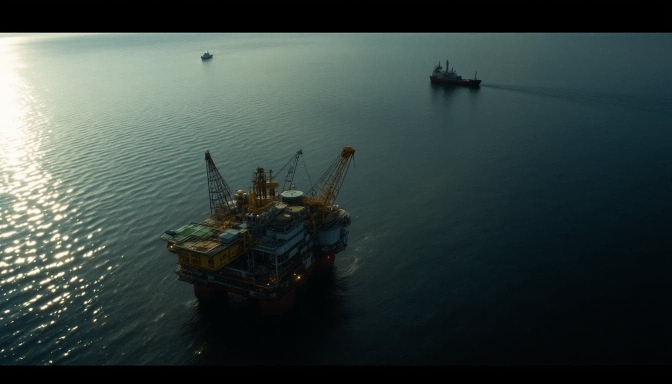 An offshore production vessel operating in West African waters, representative of independent E&P development activity at fields such as Dussafu offshore Gabon.